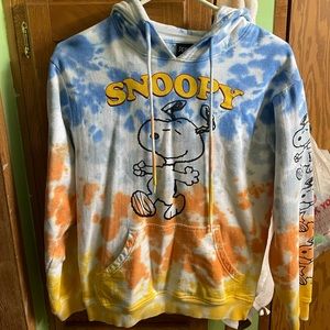 Snoopy Tye Dye Hoodie - Small